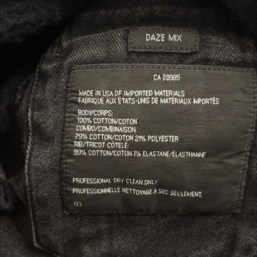 Alexander Wang Denim Hooded Jacket